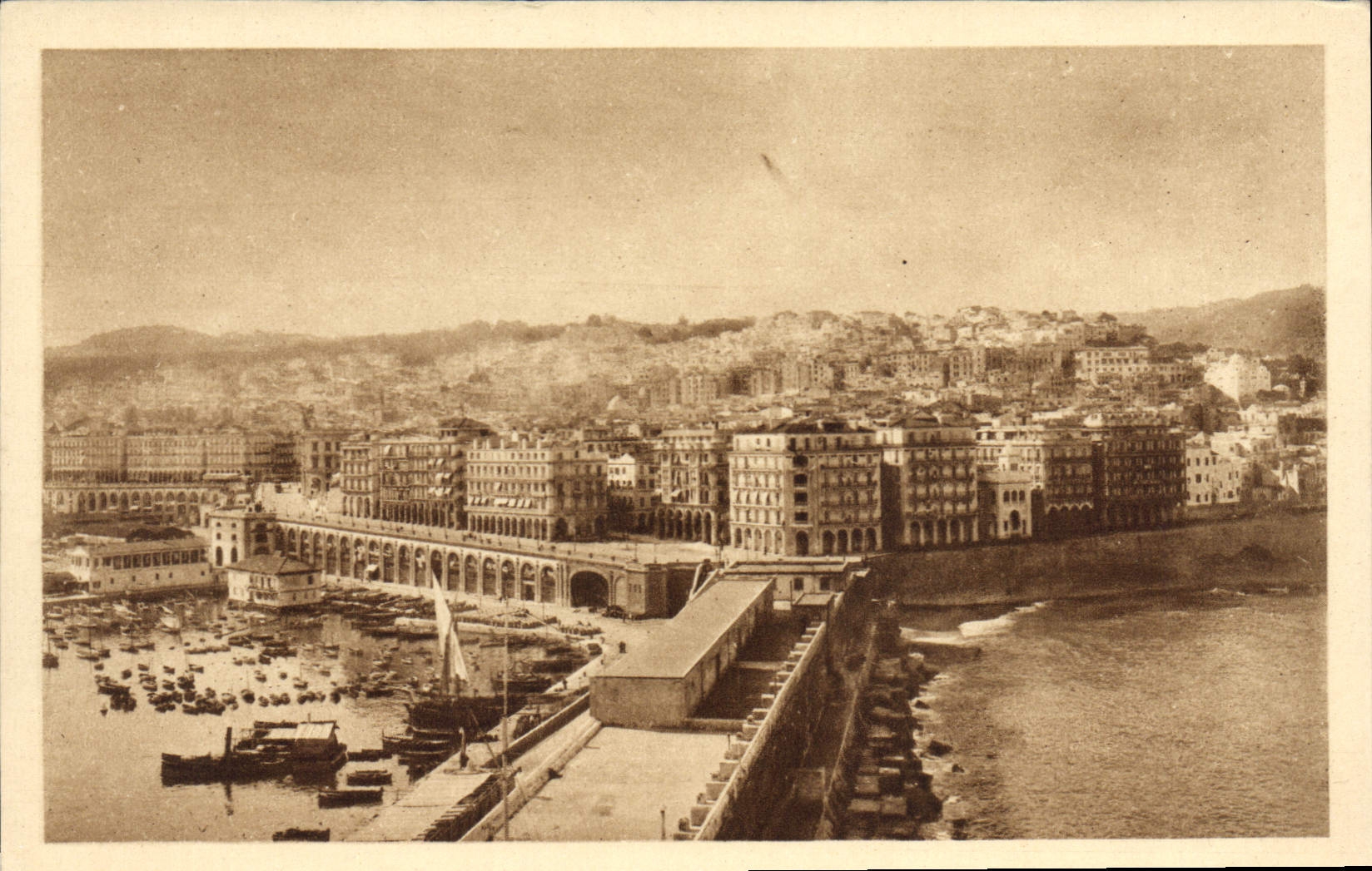 CPA ALGER vue générale