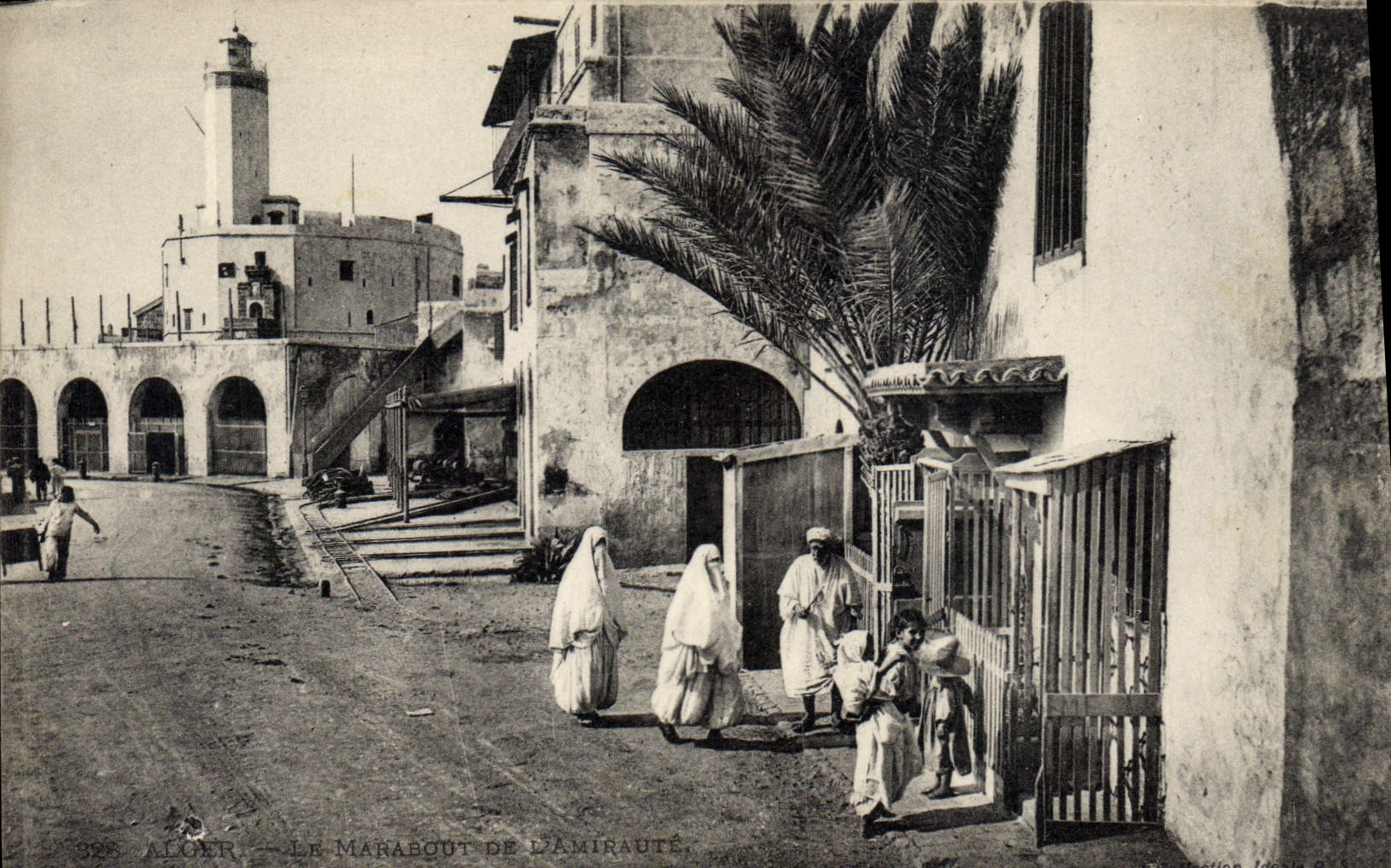 CPA ALGER le Marabout de l'amirauté