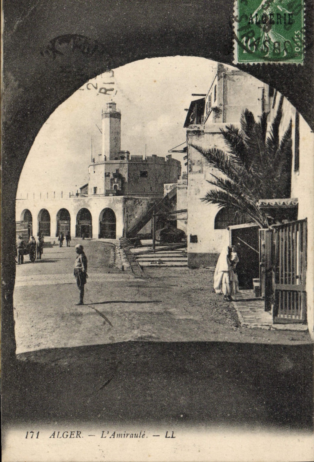 CPA ALGER l'amirauté