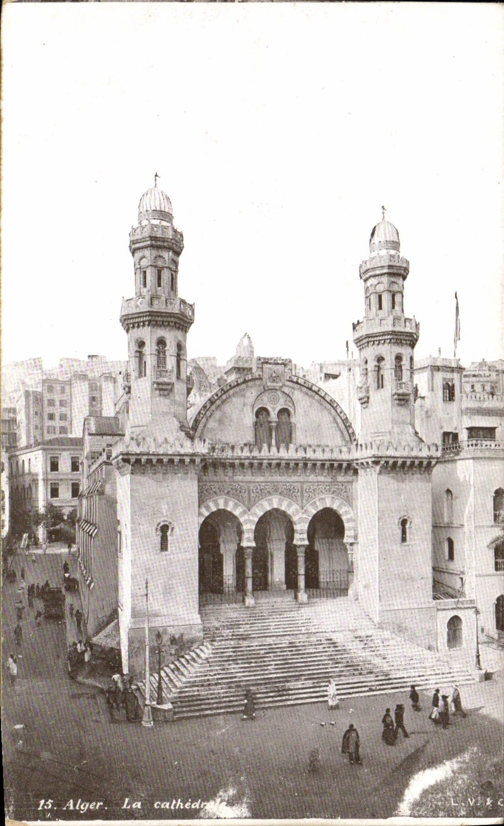 CPA ALGER la cathédrale