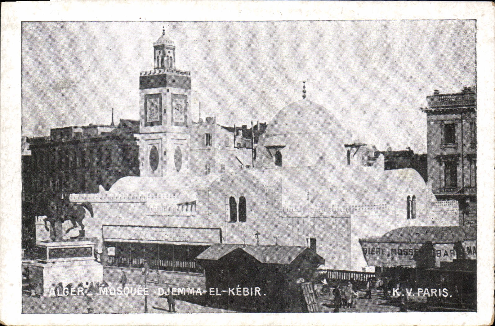 CPA ALGER mosquée Djemma-el-Kébir