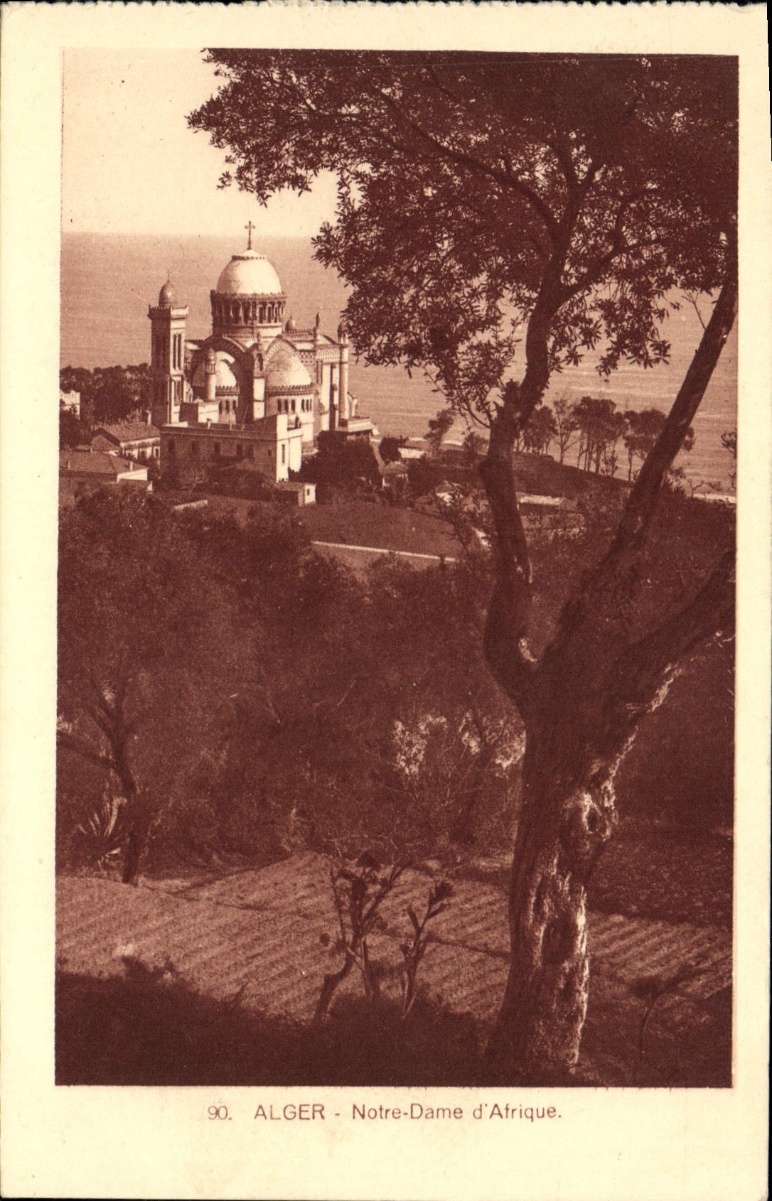 CPA ALGER Notre Dame d'Afrique