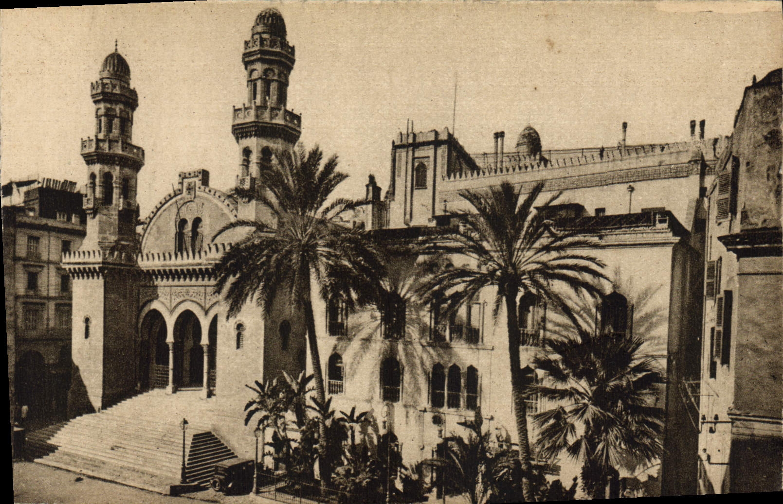 CPA ALGER la cathédrale