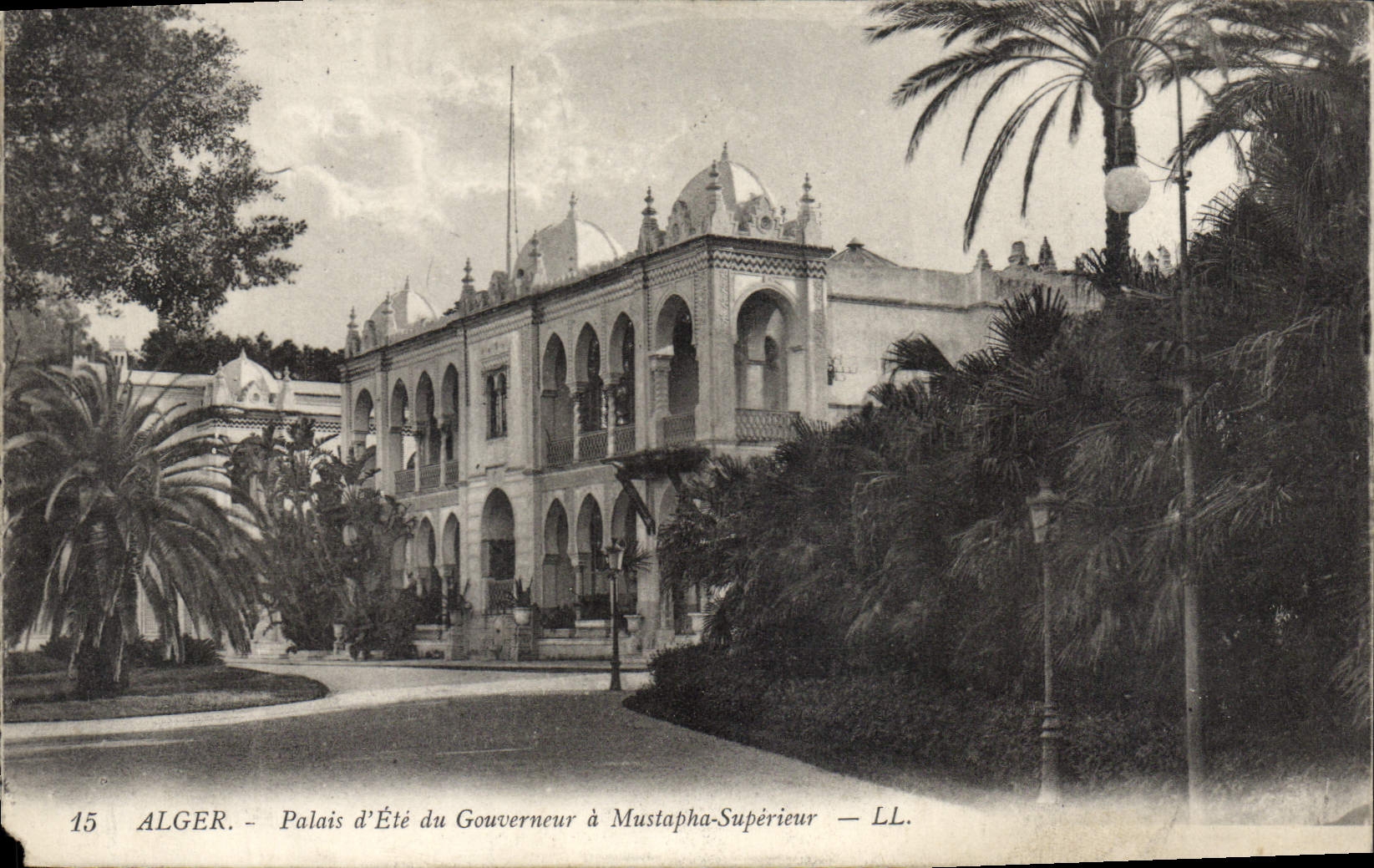 CPA ALGER palais d'été du gouverneur à Mustapha-Supérieur