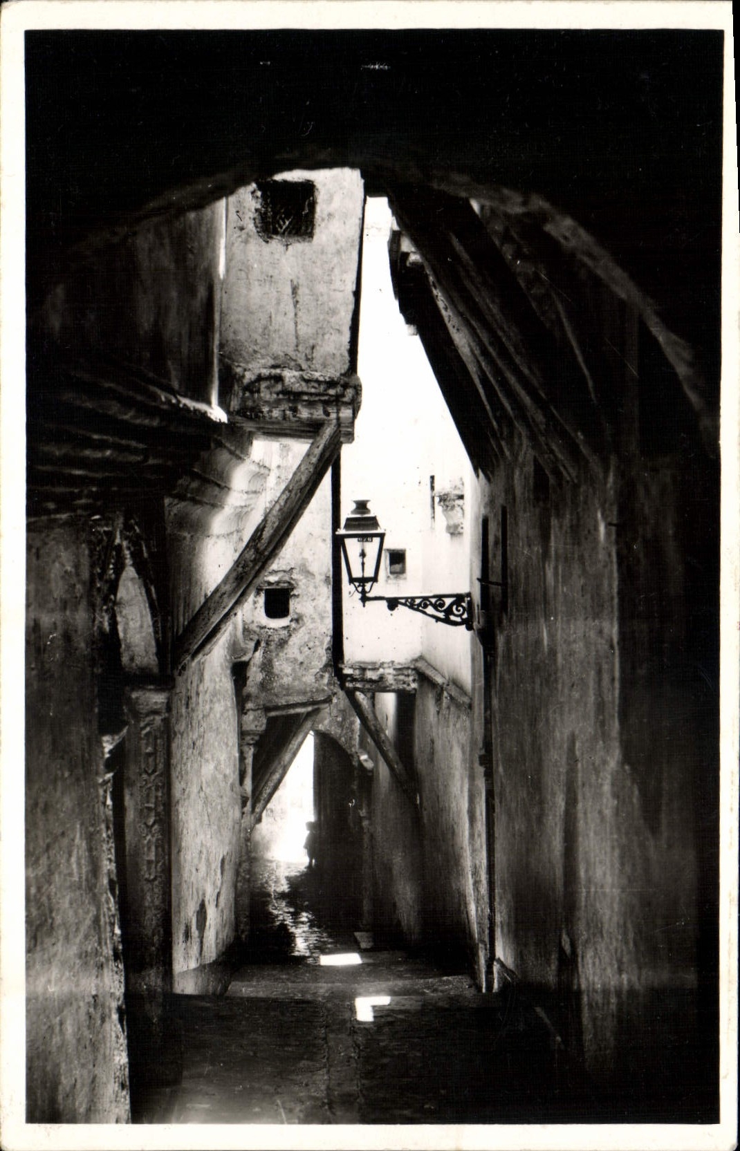 CPA ALGER Casbah rue de la mer rouge