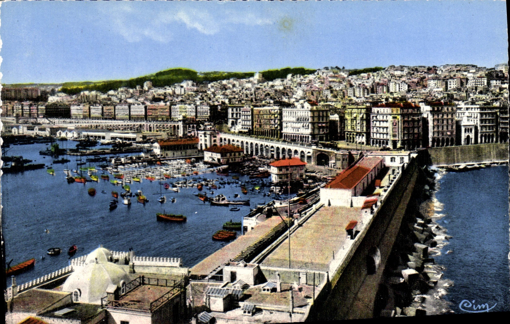 CPA ALGER vue générale