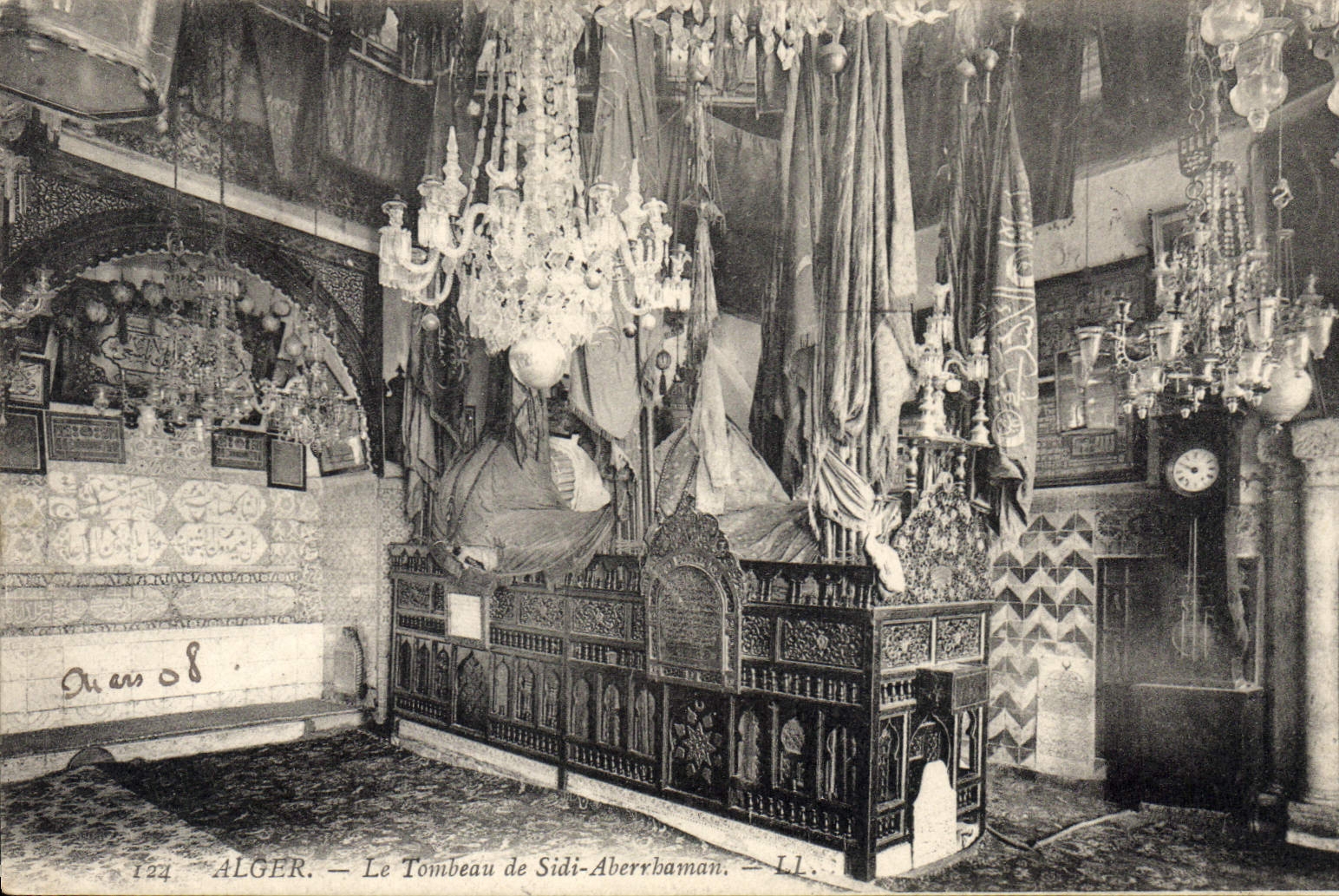 CPA ALGER tombeau de Sidi Abderrhaman