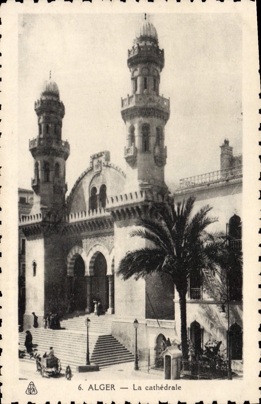 CPA ALGER la cathédrale
