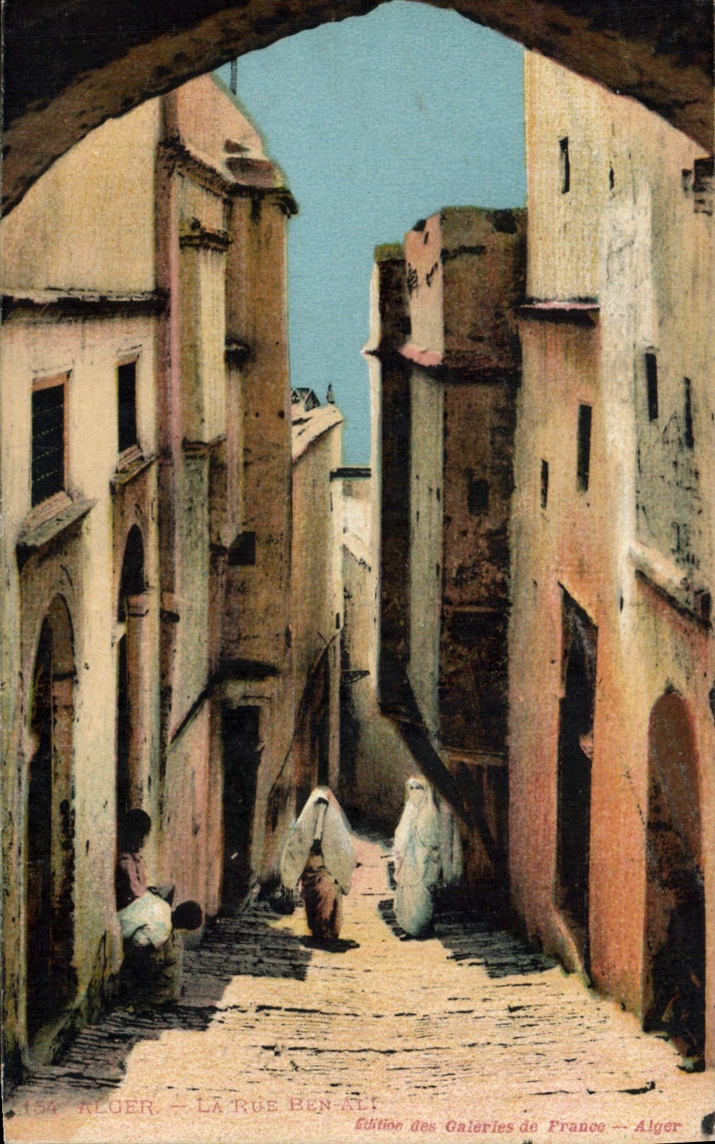 CPA ALGER rue Ben Ali