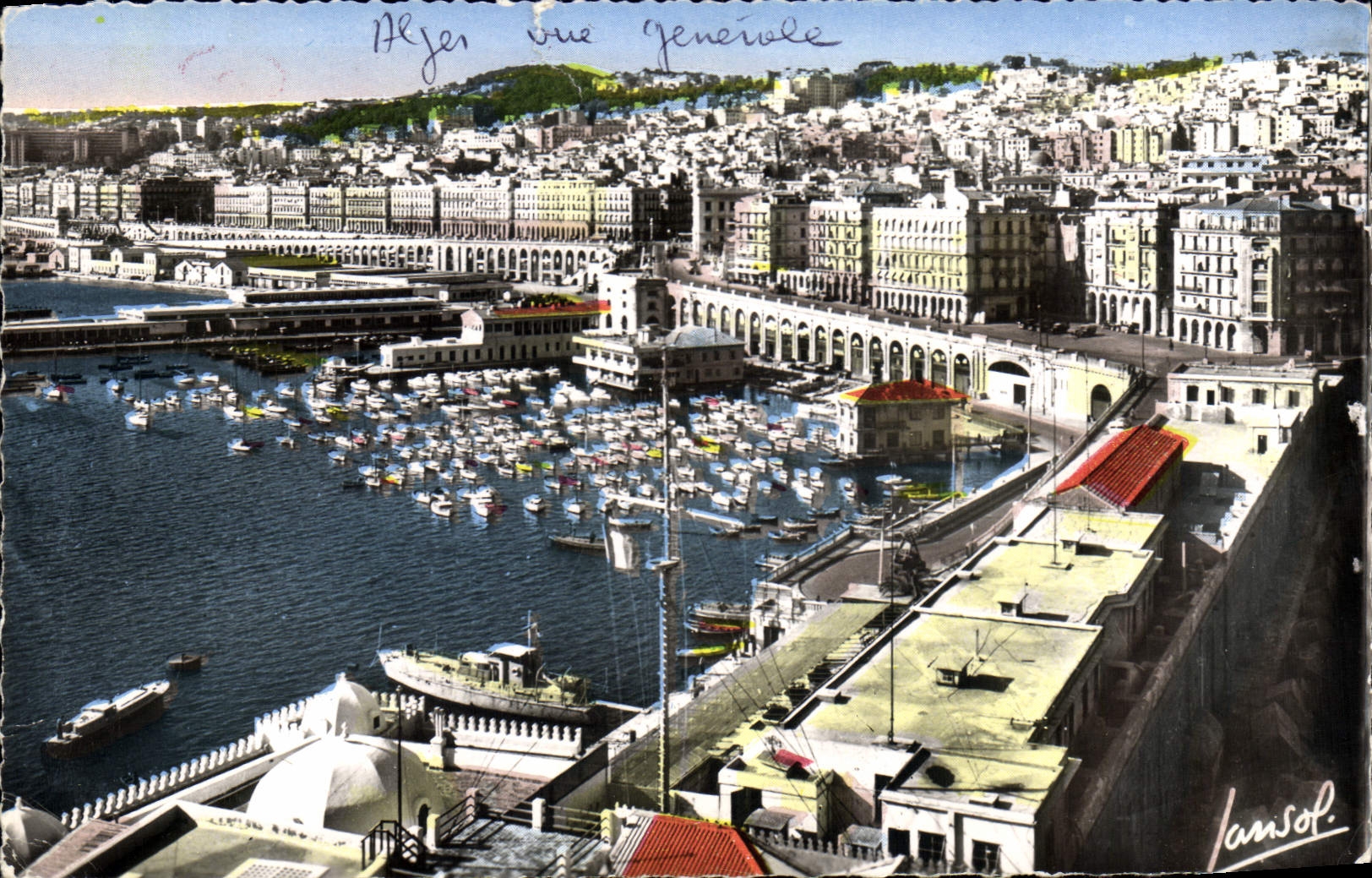 CPA ALGER vue générale