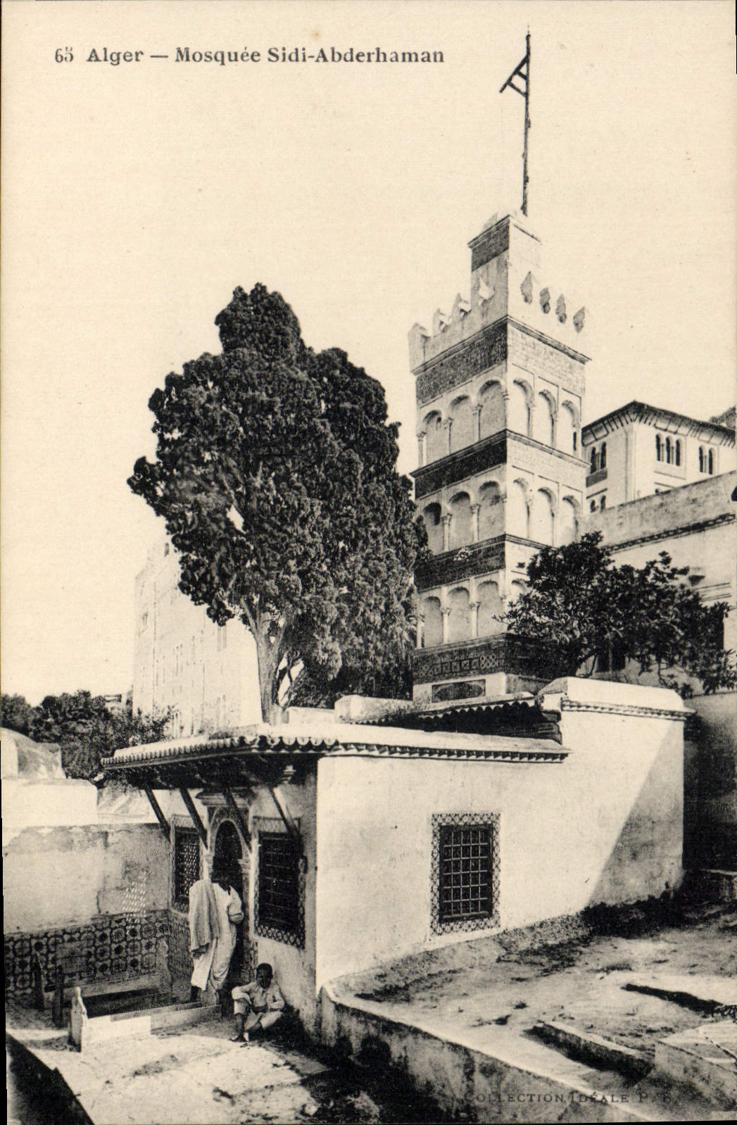 CPA ALGER mosquée Sidi Abderhaman