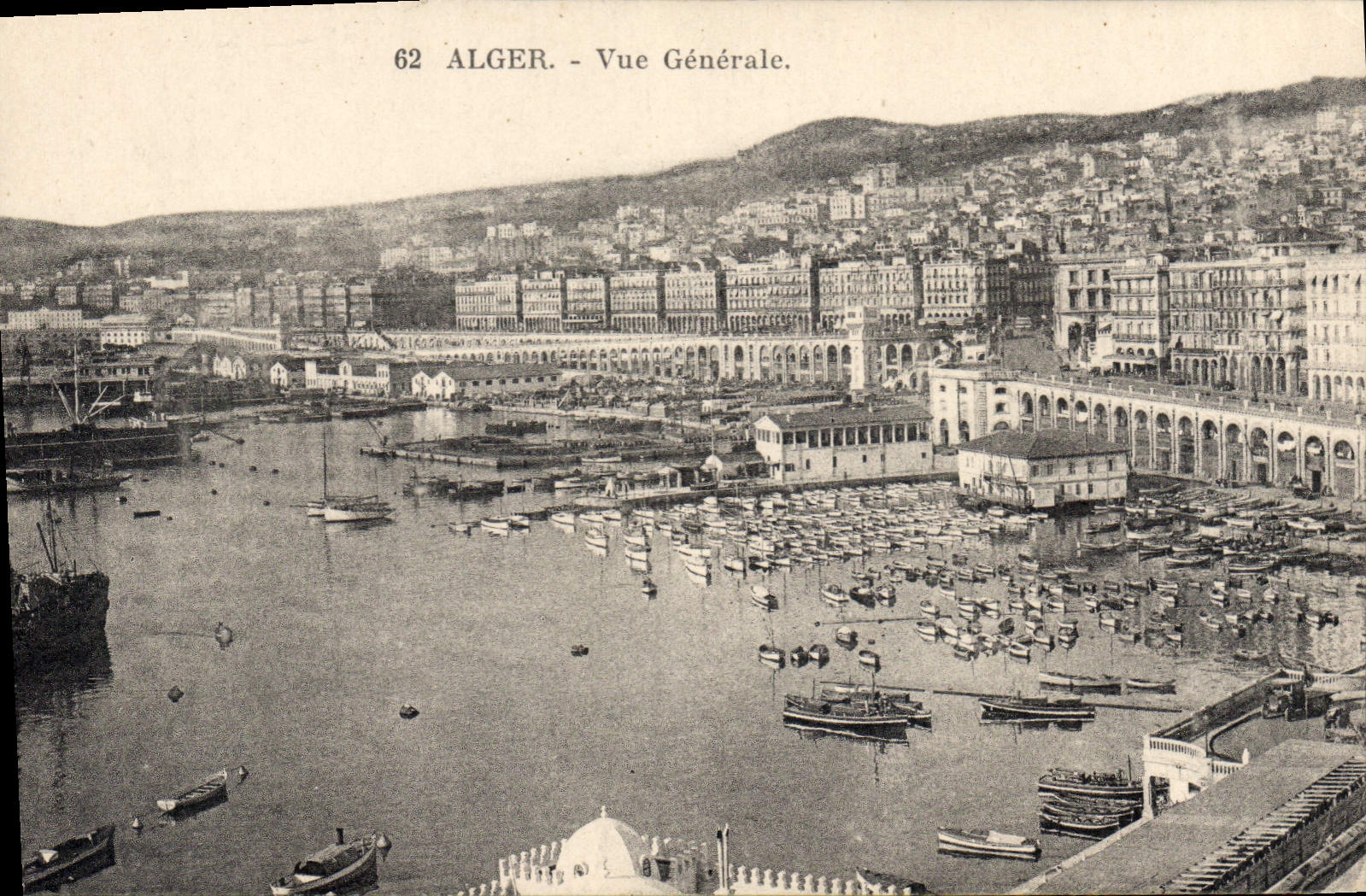 CPA ALGER vue générale