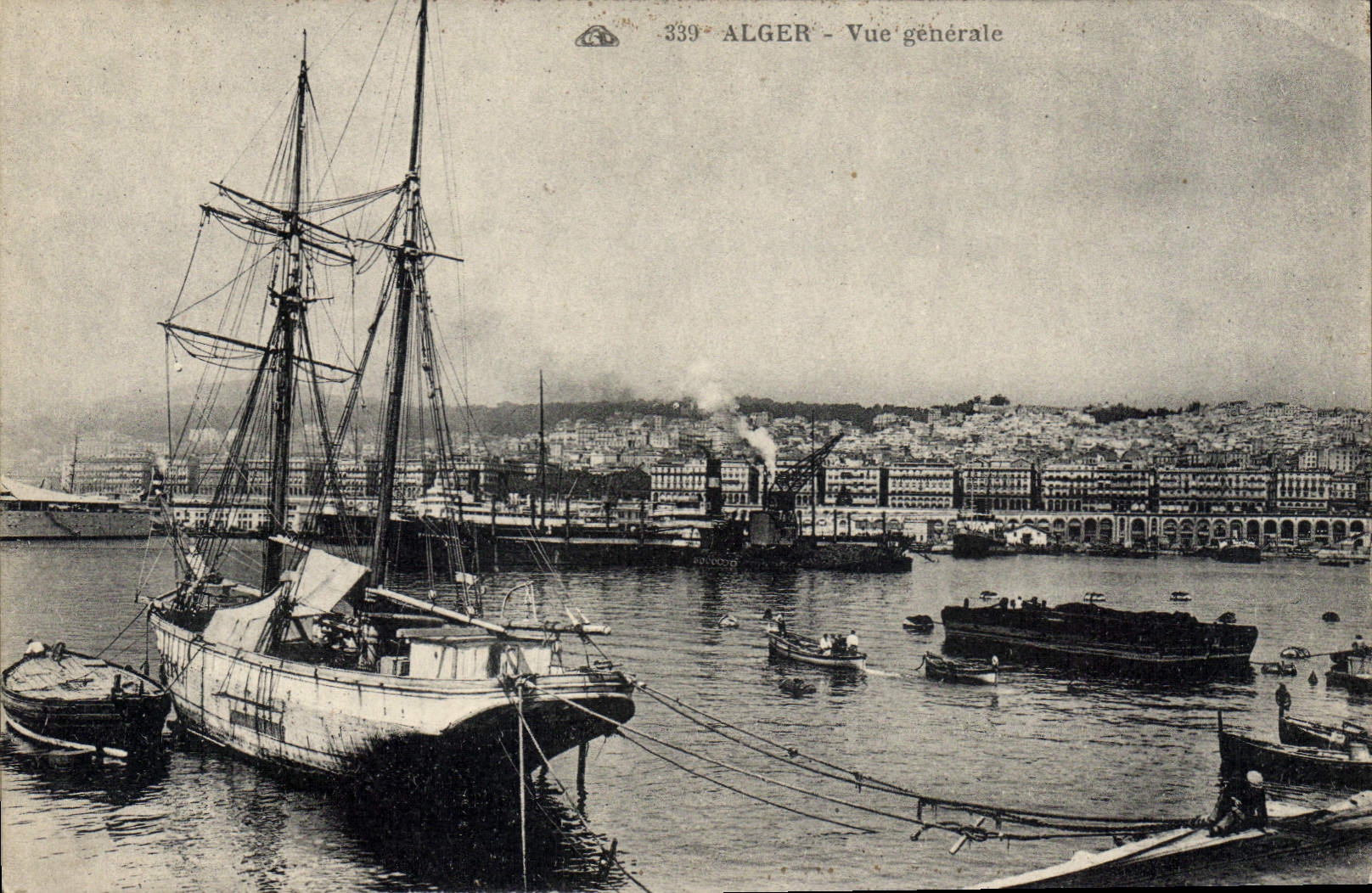CPA ALGER vue générale
