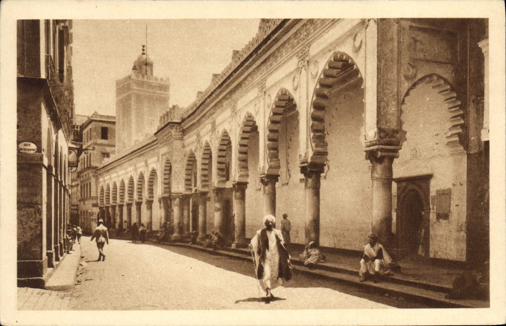 CPA ALGER la grande mosquée