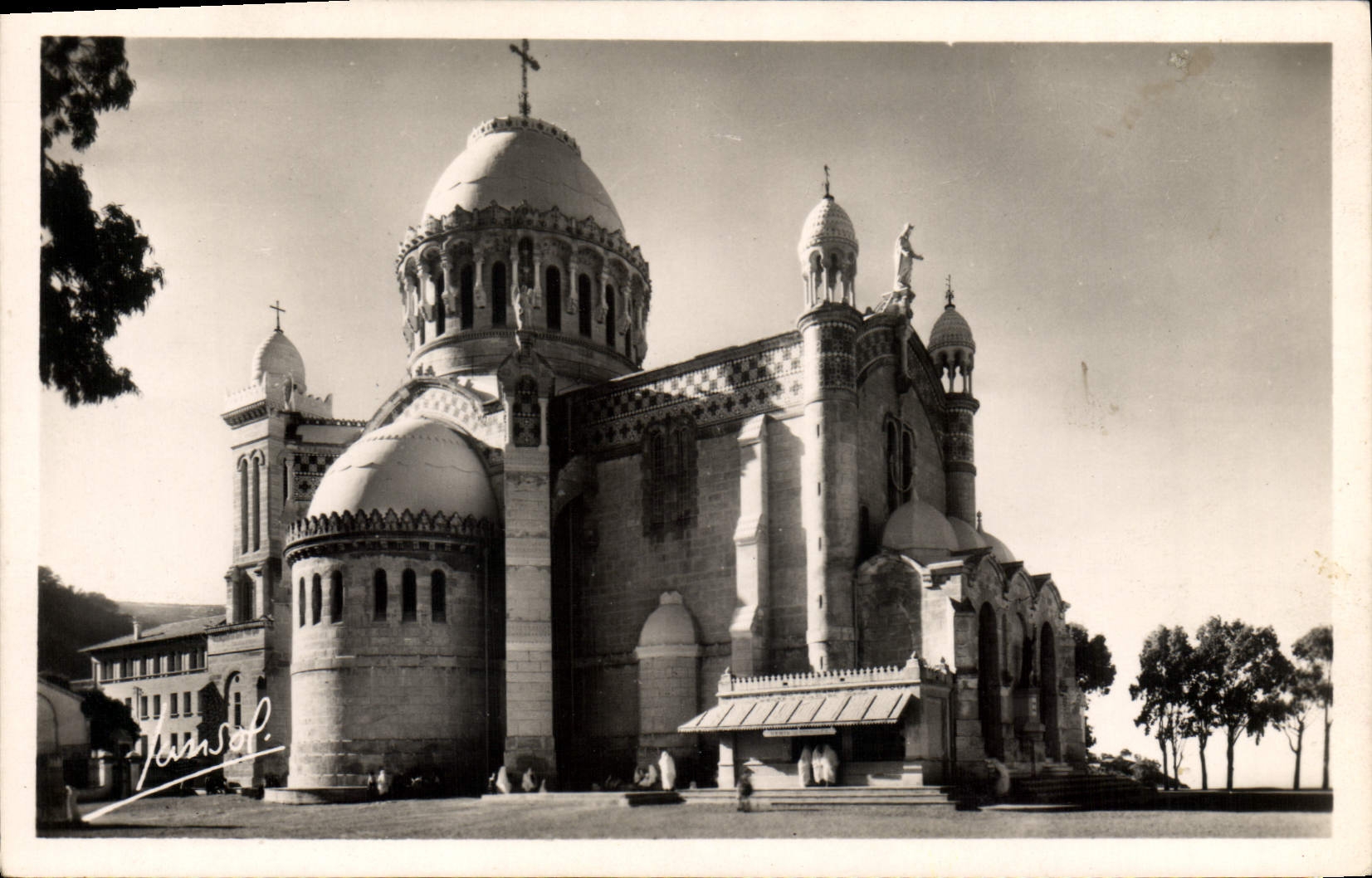 CPA ALGER Notre-Dame d'Afrique