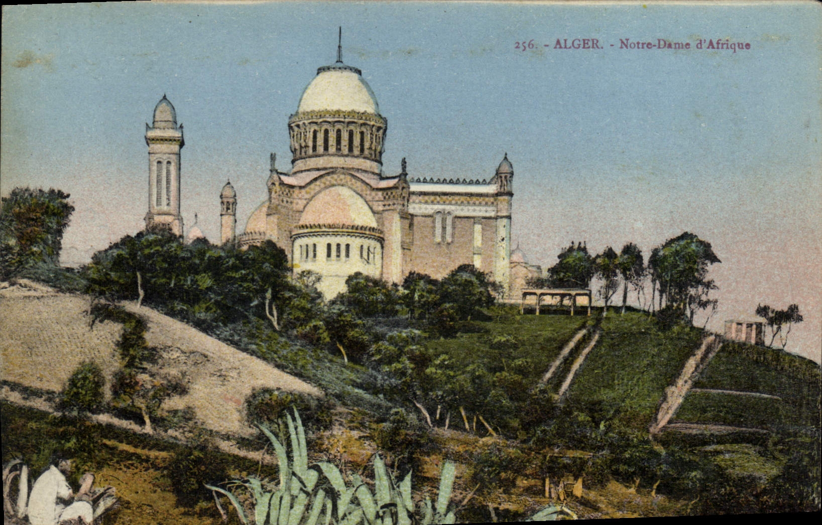 CPA ALGER Notre-Dame d'Afrique