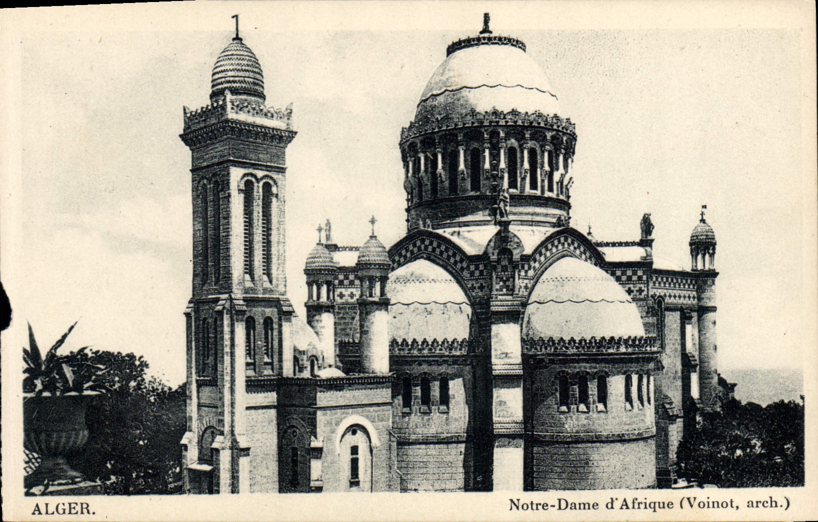 CPA ALGER Notre-Dame d'Afrique