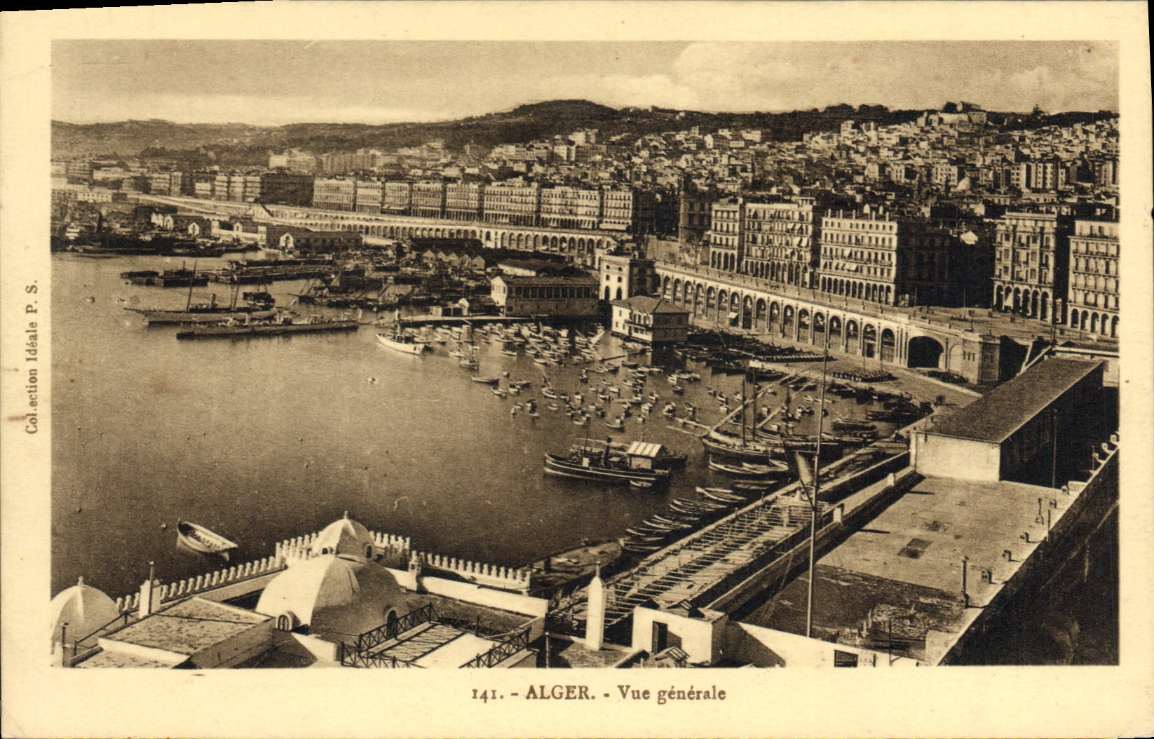 CPA ALGER vue générale