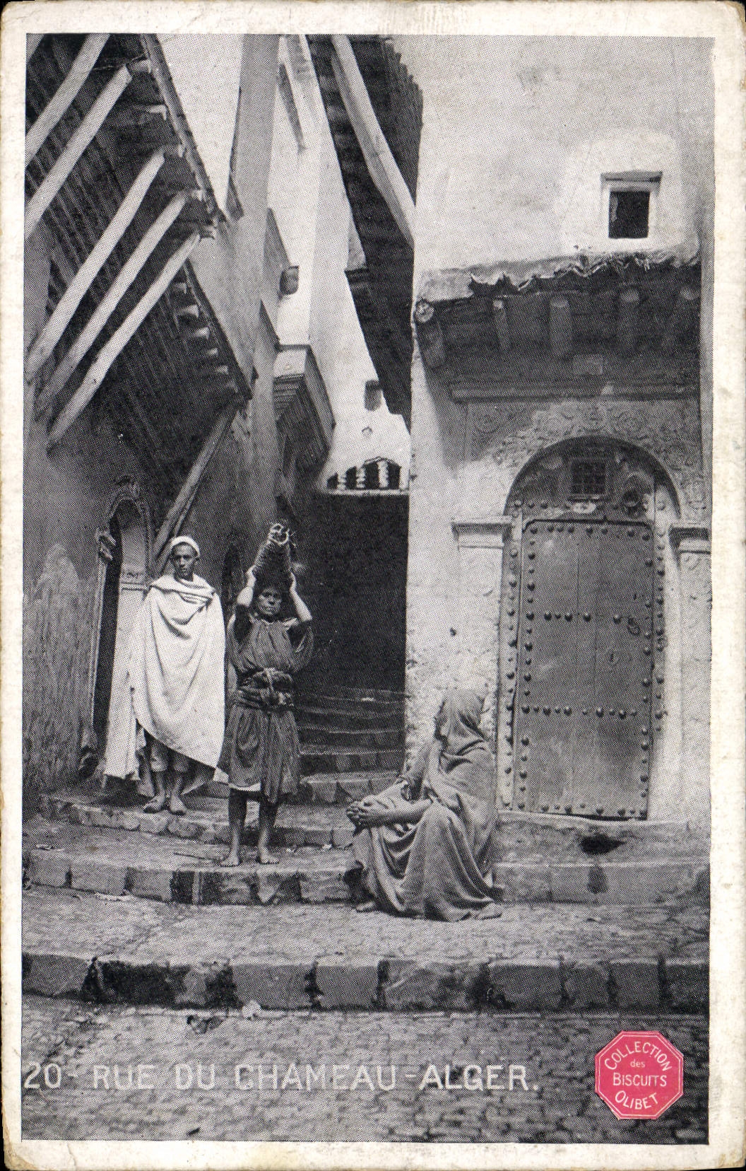 CPA ALGER rue du chameau