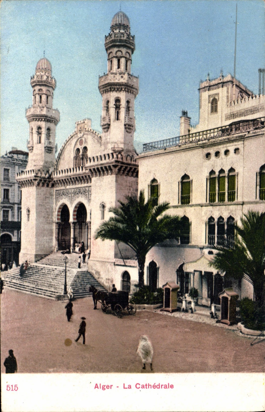 CPA ALGER cathédrale