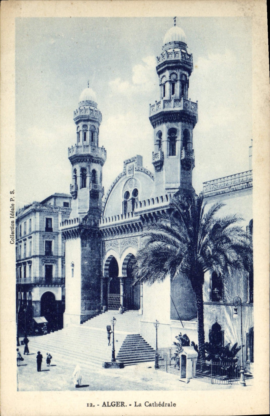 CPA ALGER cathédrale