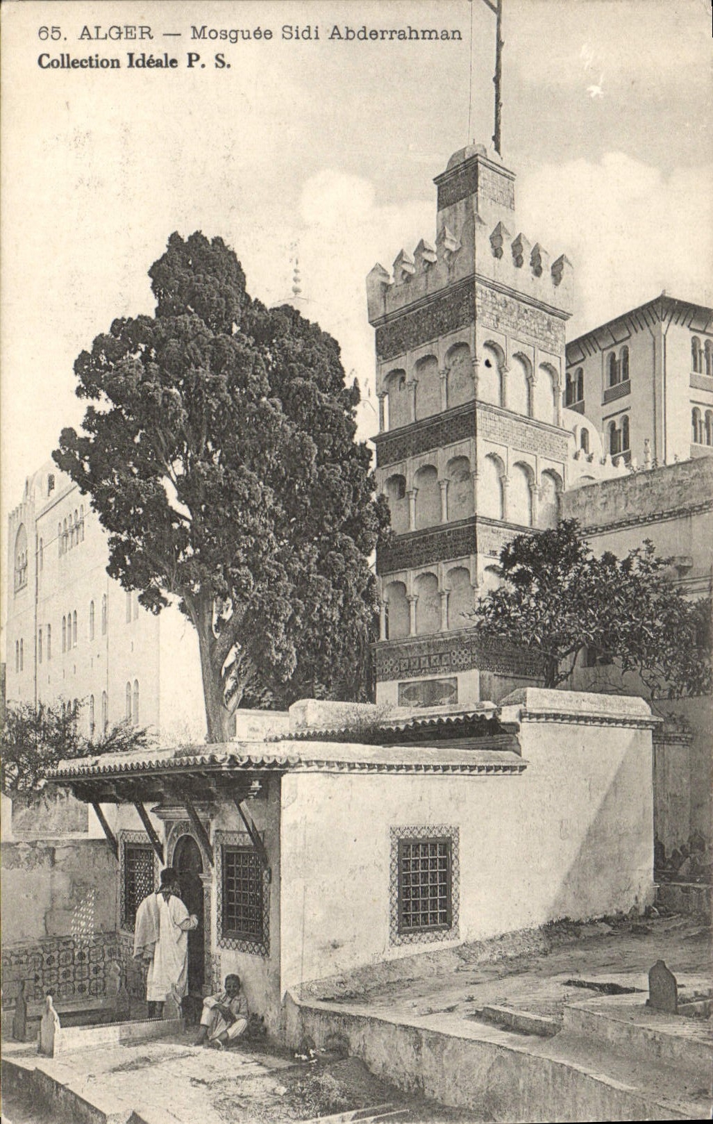 CPA ALGER la Mosquée Sidi-Abderrahman
