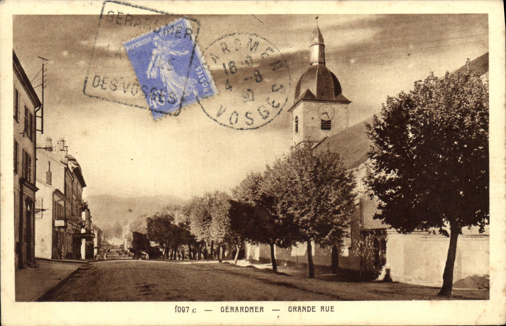 CPA Gerardmer Grande Rue