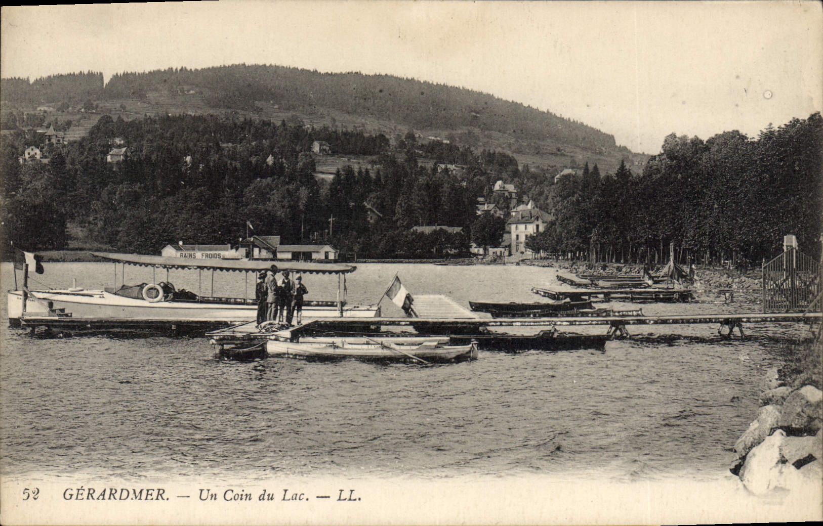 CPA Gerardmer Un Coin Du Lac