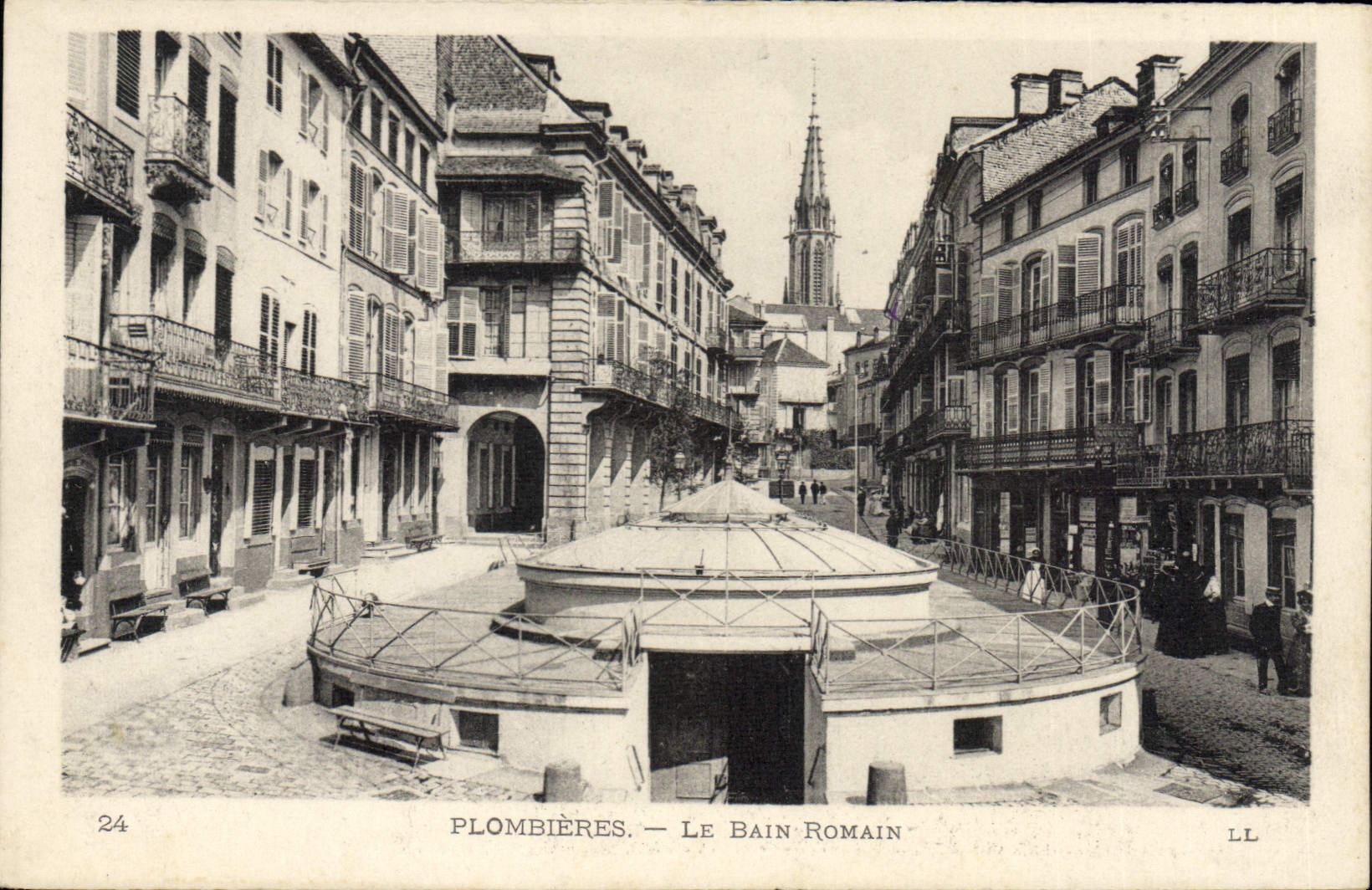 CPA Plombieres Le Bain Romain
