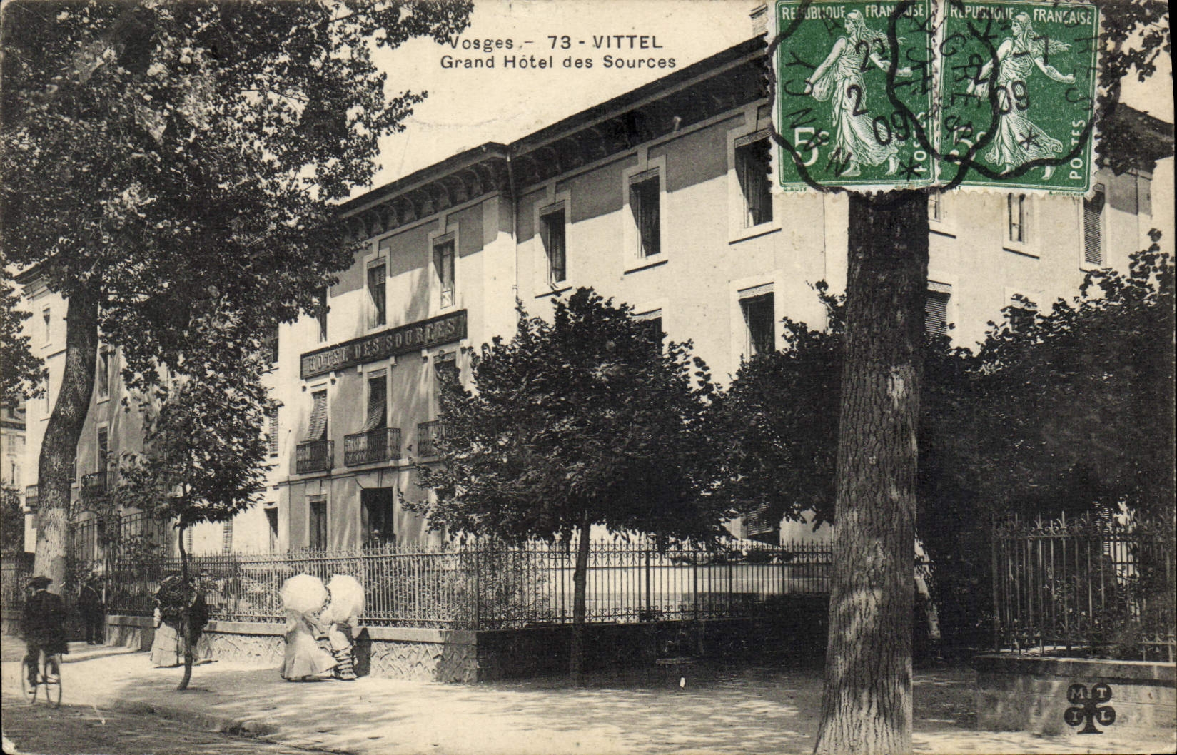 CPA Vittel Grand Hotel Des Sources