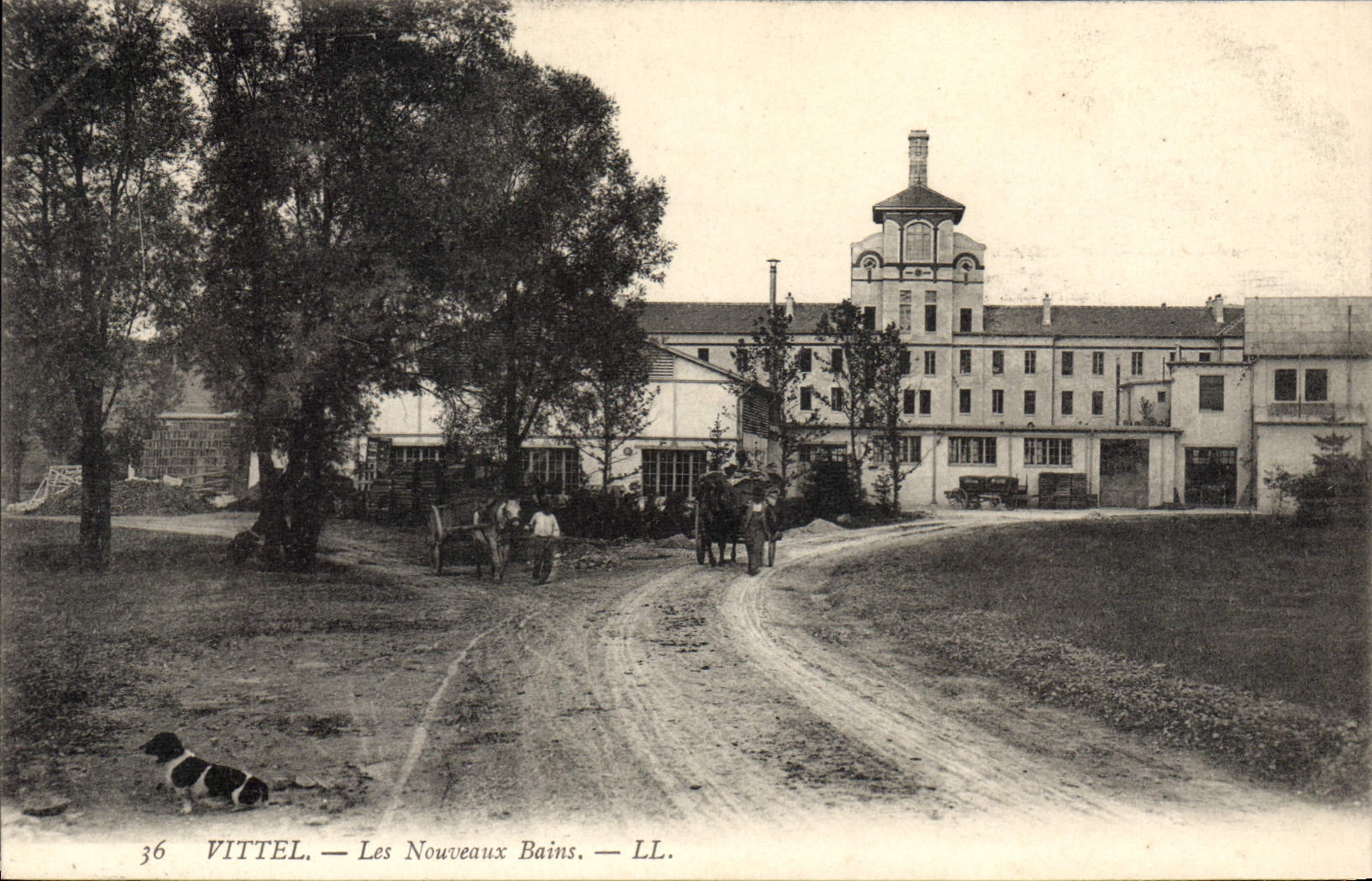 CPA Vittel Les Nouveaux Bains