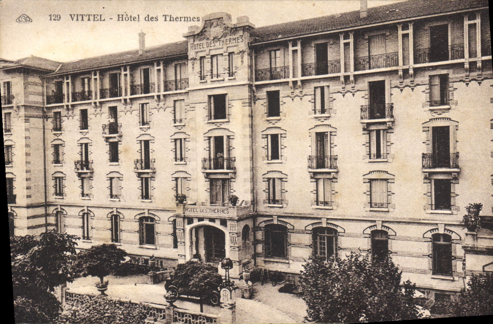 CPA Vittel Hotel Des Thermes