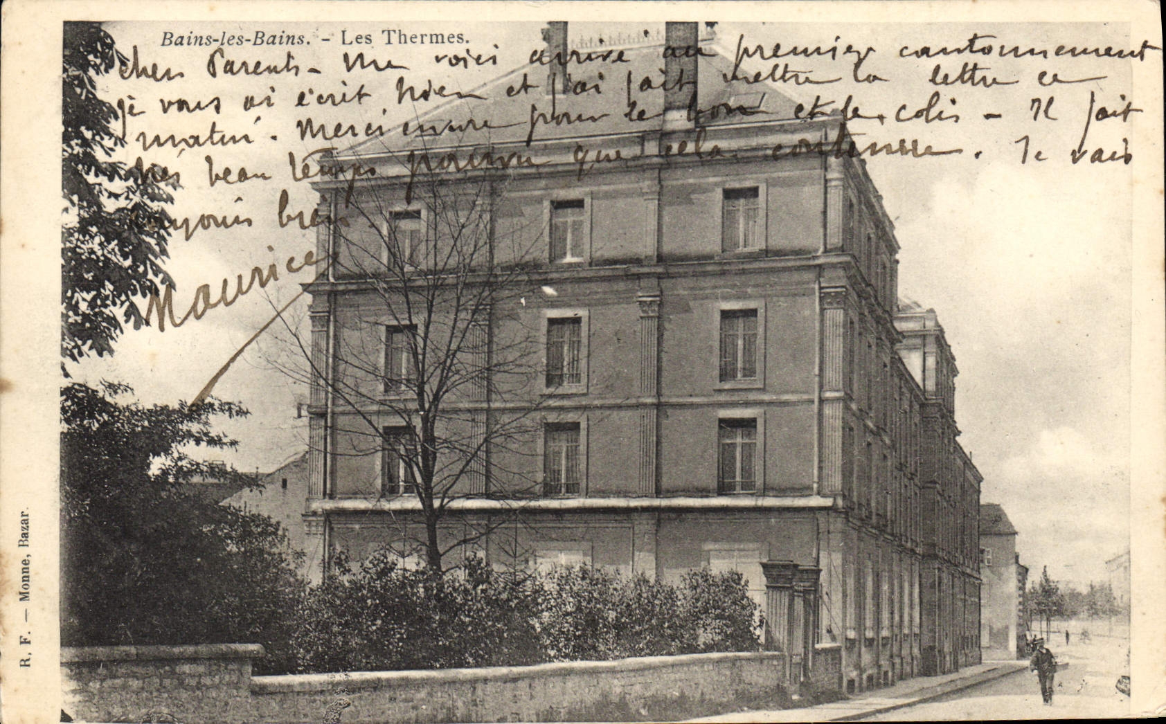 CPA Bains Les Bains Les Thermes