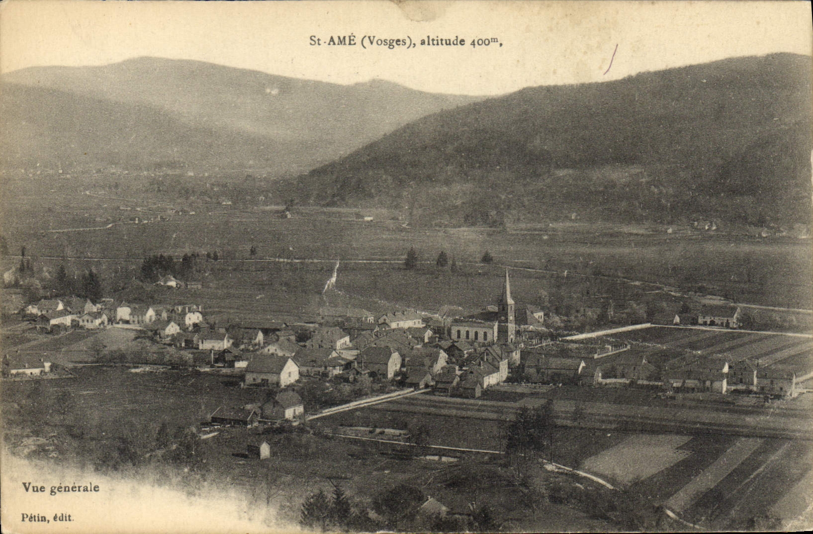 CPA St Ame Vue Generale