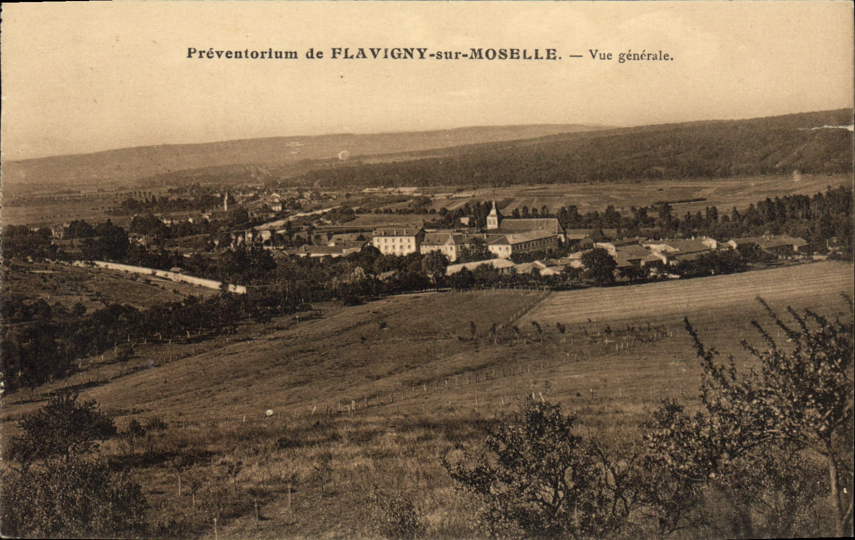 CPA Preventorium De Flavigny Sur Moselle Vue Generale