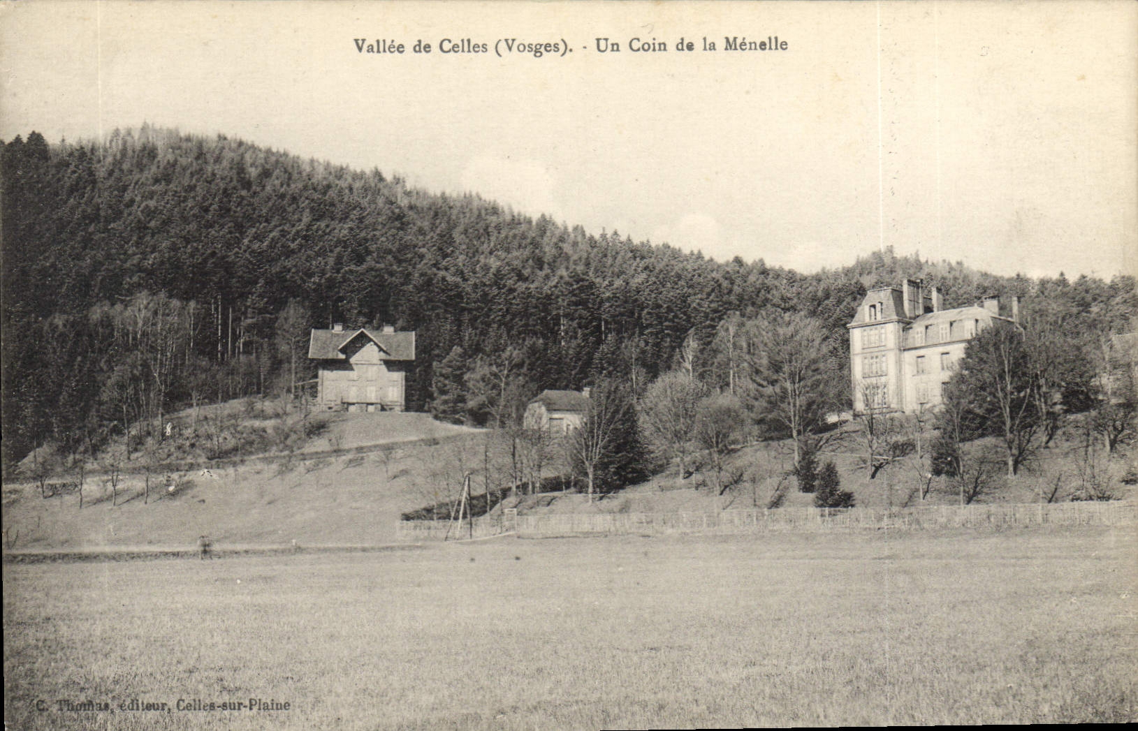 CPA Vallee De Celles Un Coin De La Menelle