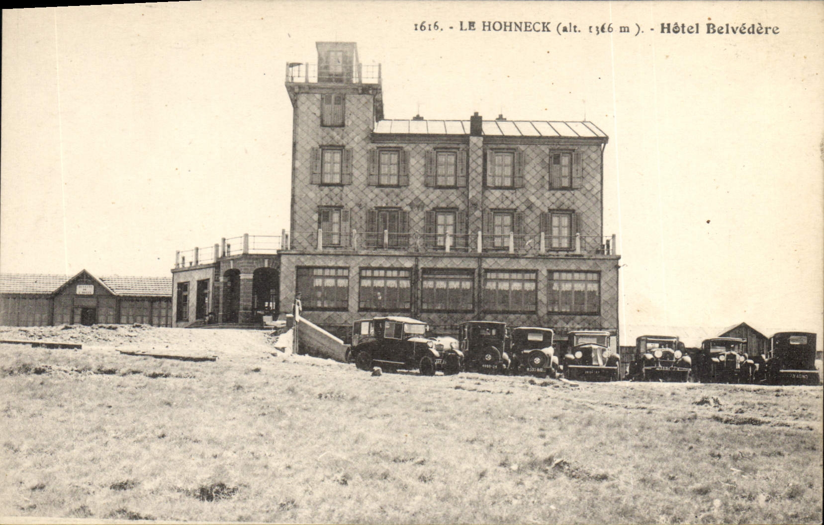 CPA Le Hohneck Hotel Belvedere