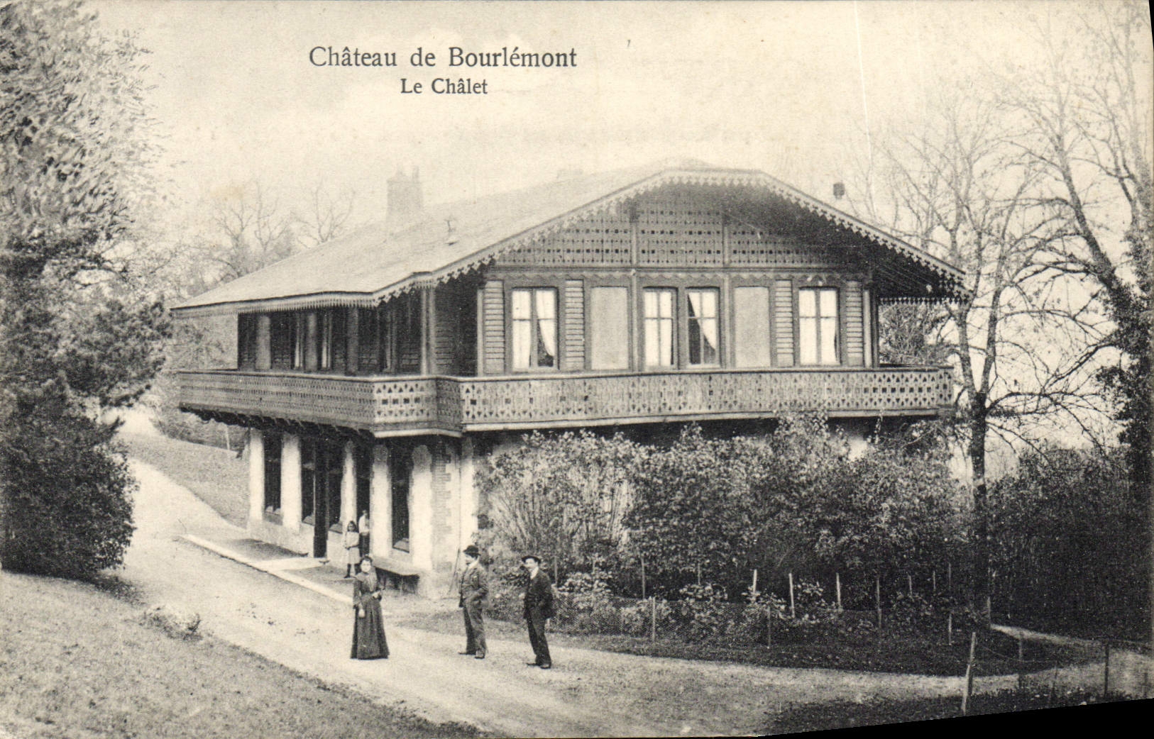 CPA Chateau De Bourlemont Le Chalet