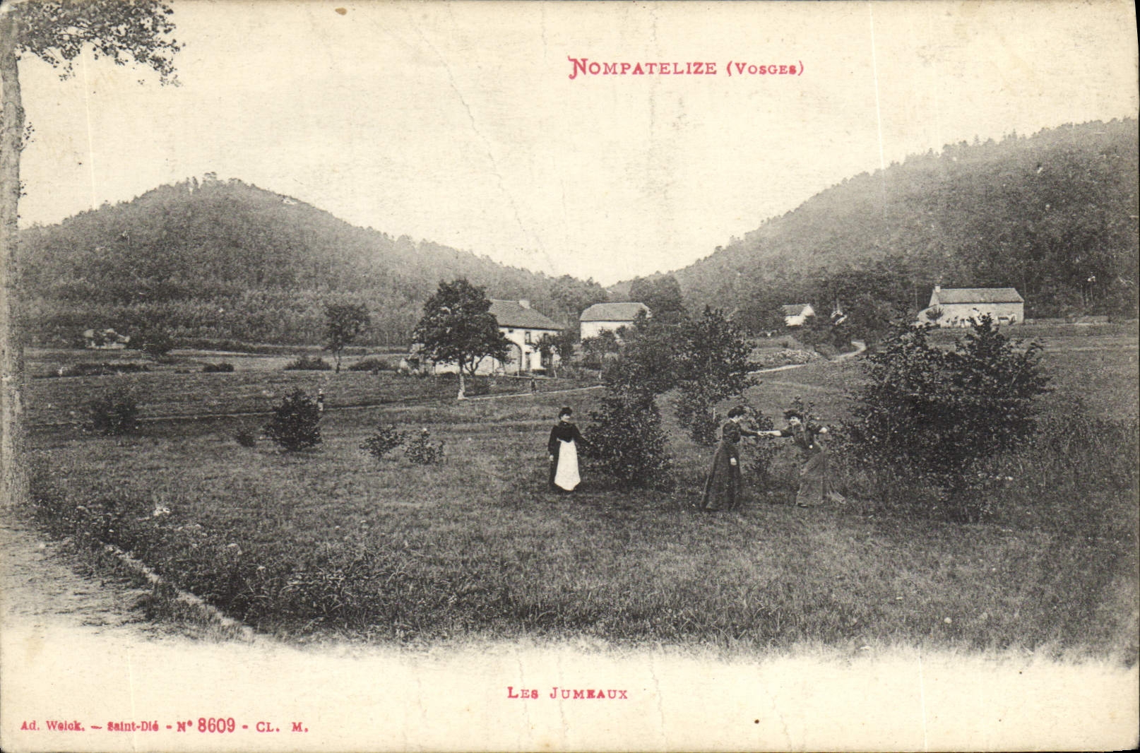 CPA Nompatelize Les Jumeaux