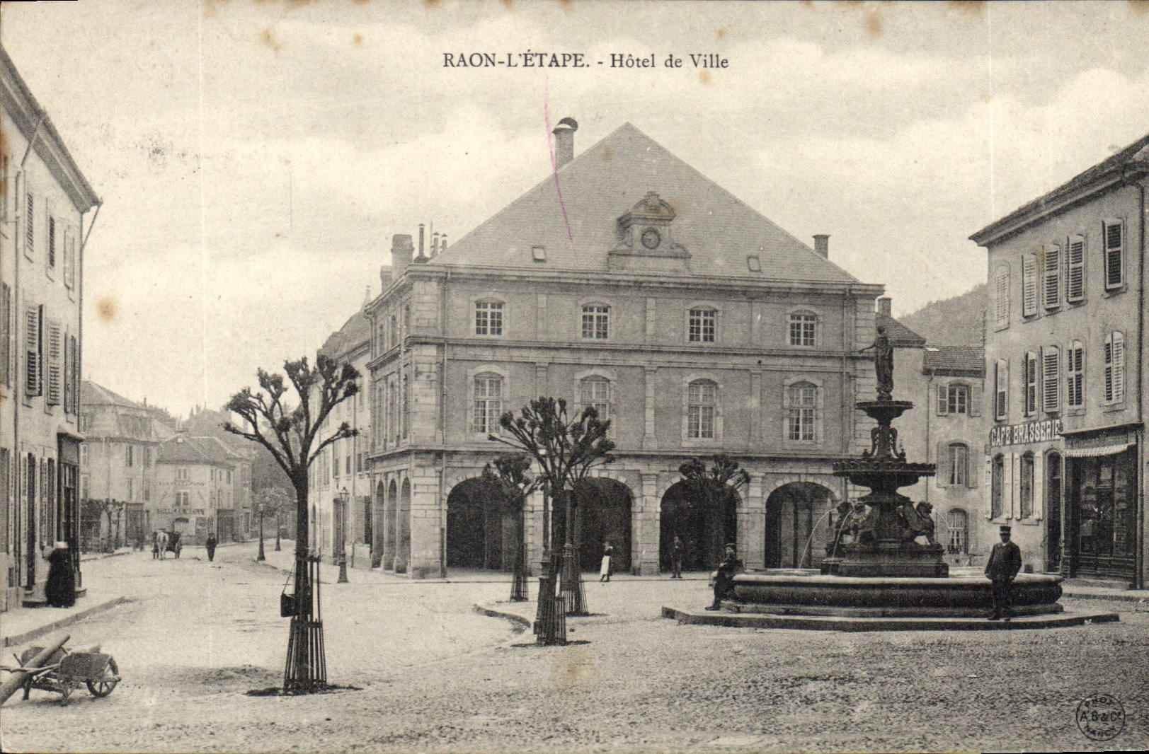 CPA Raon L'Etape Hotel De Ville