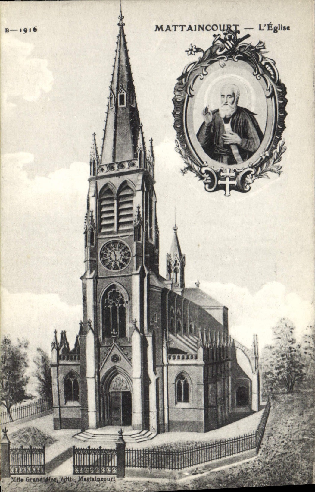 CPA Mattaincourt L'Eglise