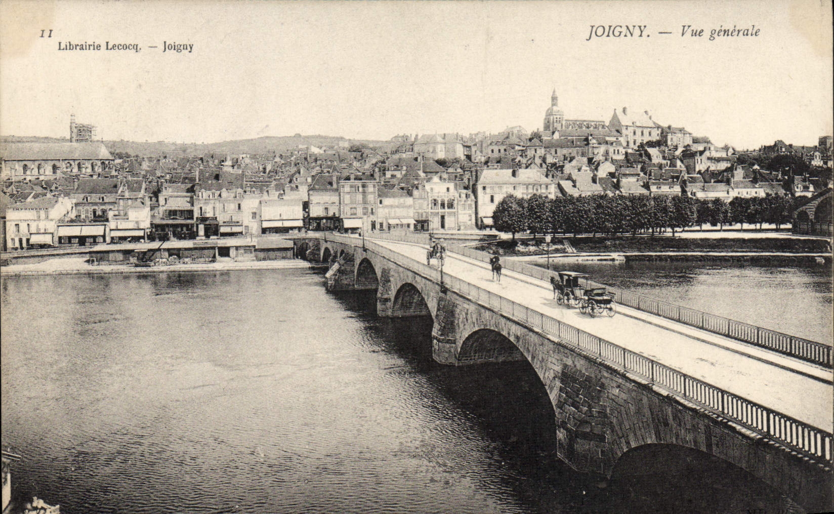 CPA Joigny Vue Generale