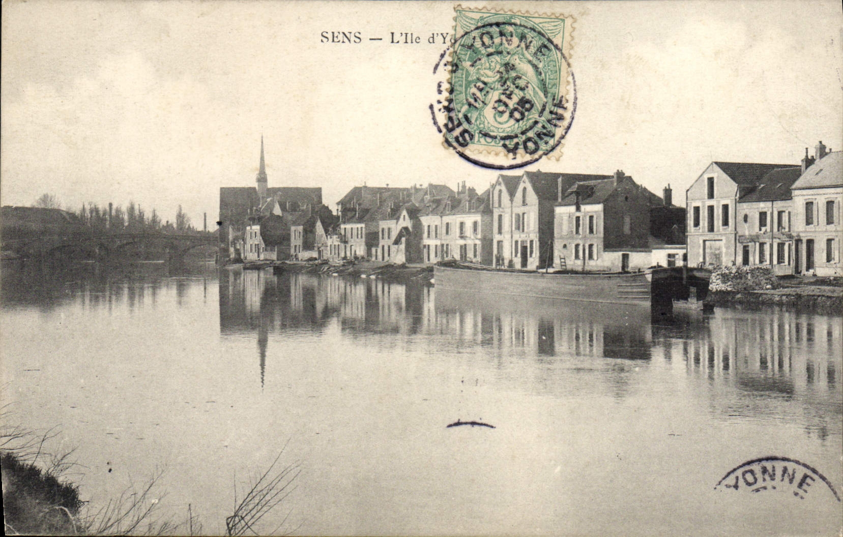 CPA Sens L'Ile D'Yonne