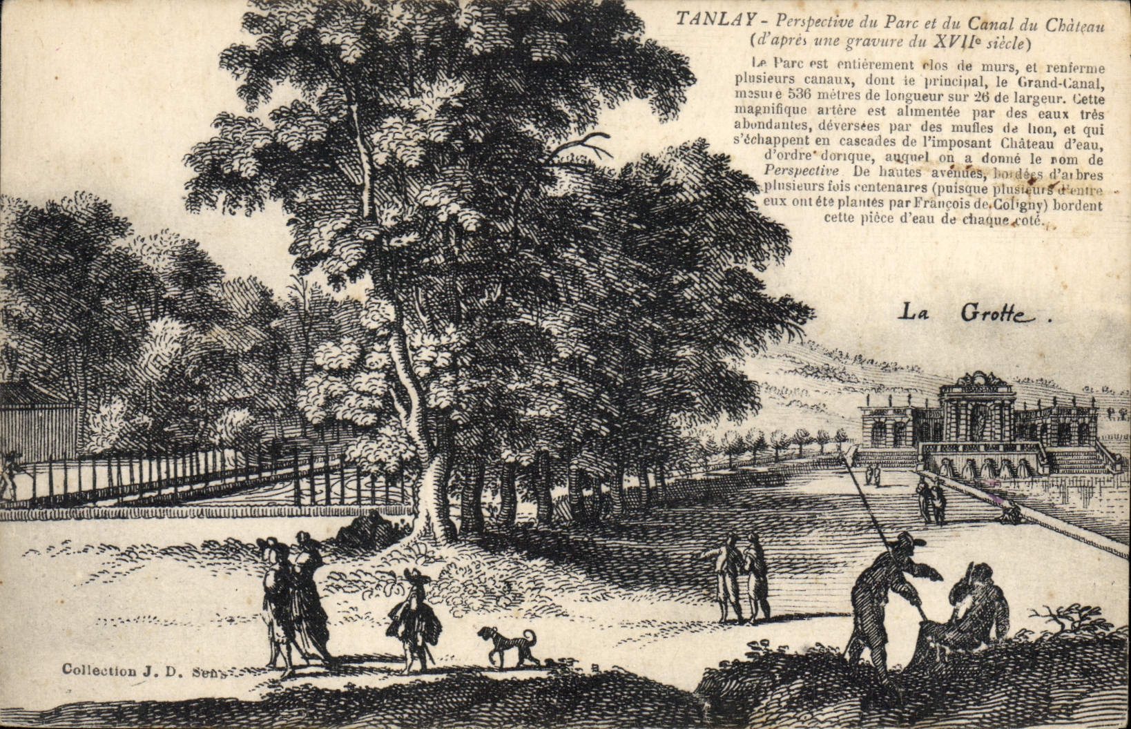 CPA Tanlay Perspective Du Parc