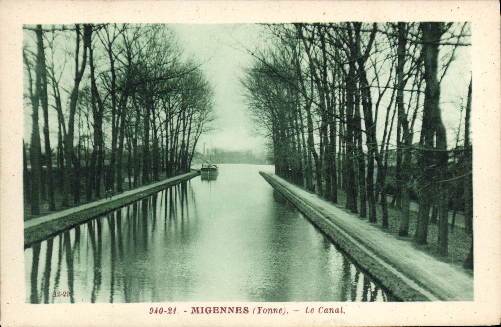 CPA Migennes Le Canal