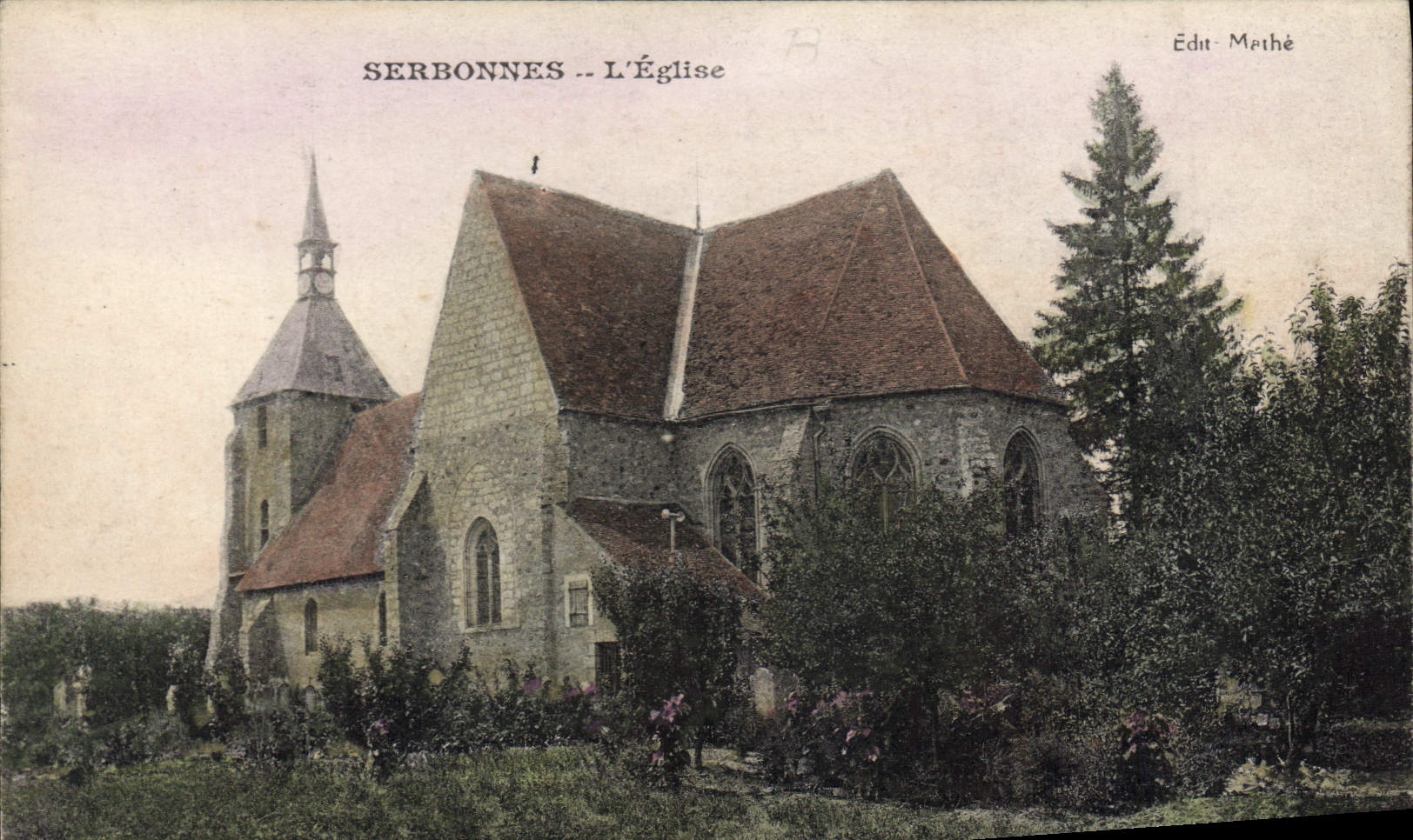 CPA Serbonnes L'Eglise