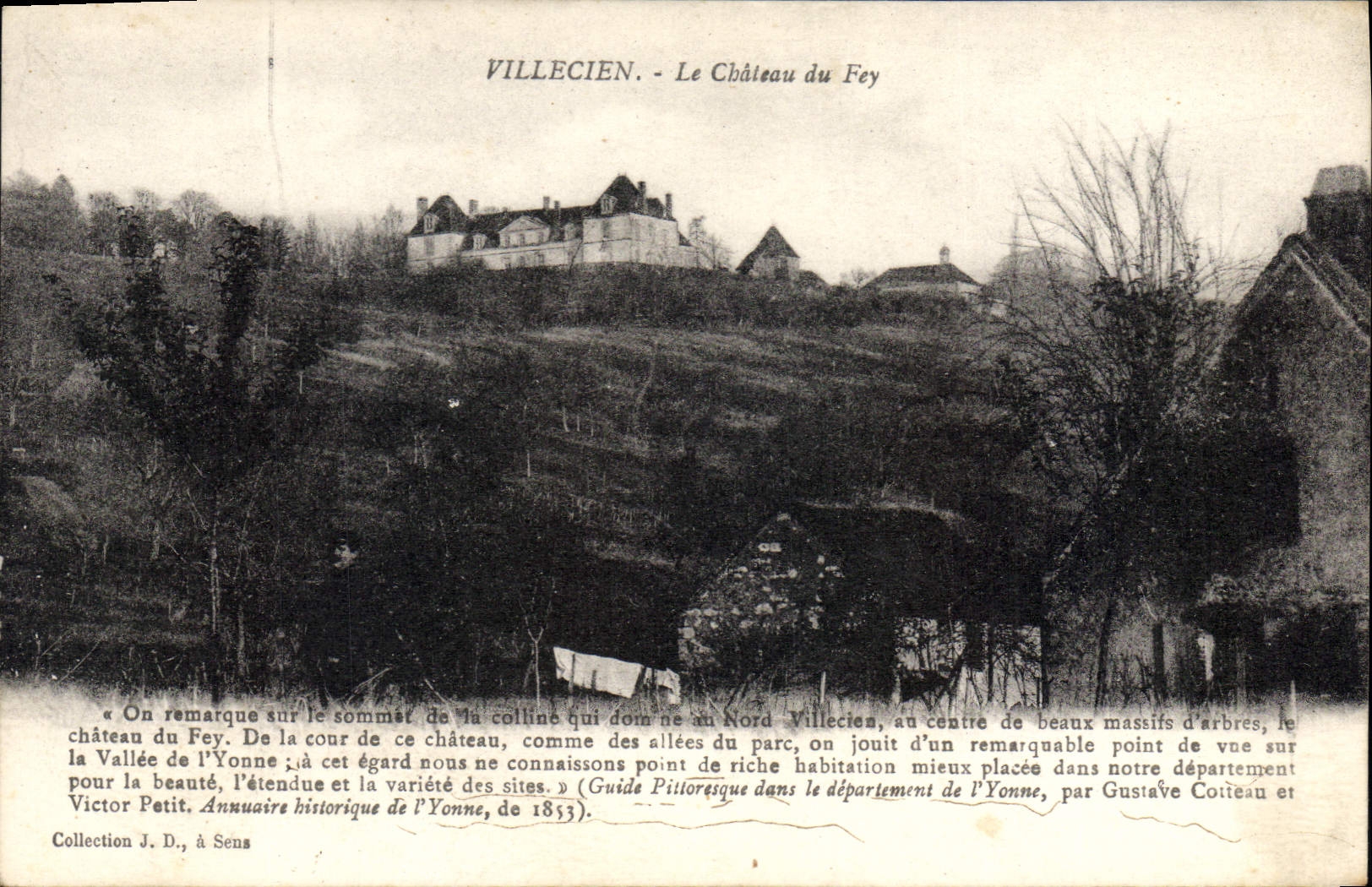 CPA Villecien Le Chateau Du Fey