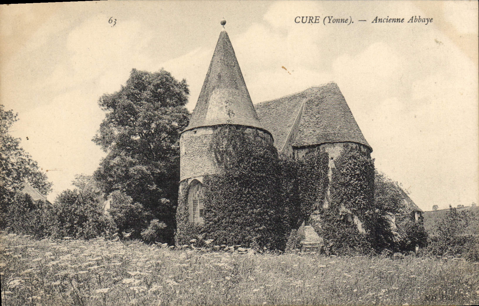 CPA Cure Ancienne Abbaye