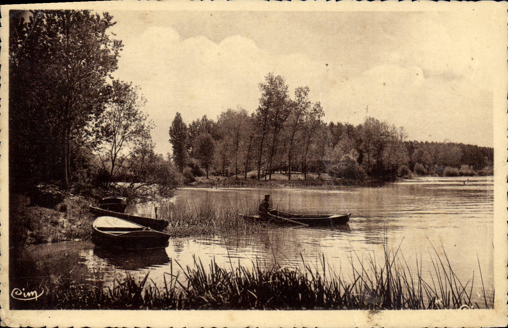 CPA Migennes L'Yonne Et I'Armançon
