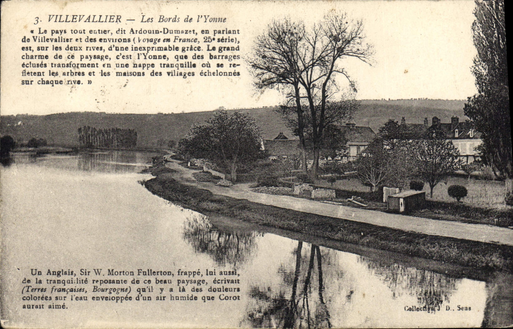CPA Villevallier Les Bords De I'Yonne